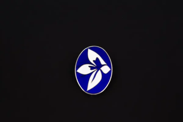 Blue and White Flower - 1969